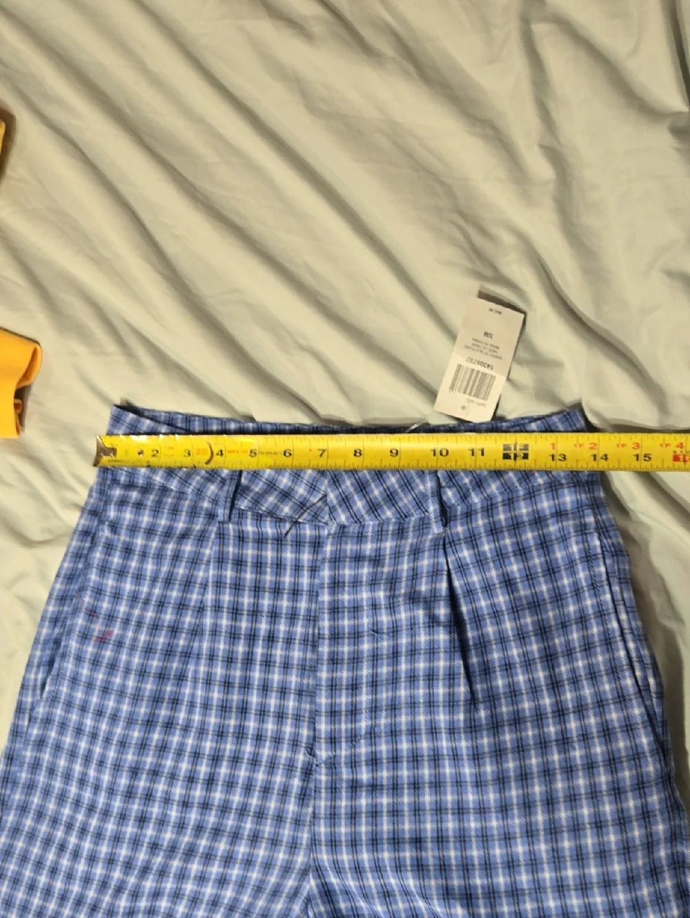 Daisy Street For Hot Topic Blue Plaid Wide Leg Trouser Blue NWT Sz Small
